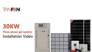 30kw Gel Battery Three Phase Off Grid Solar System Installation Guid