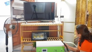 Inverter integrated solar system, all in one battery system