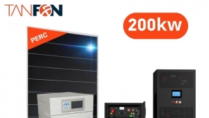 200kw solar power system with iot