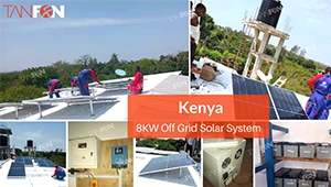 Kenya 8KW Solar Energy System With Gel Batttery