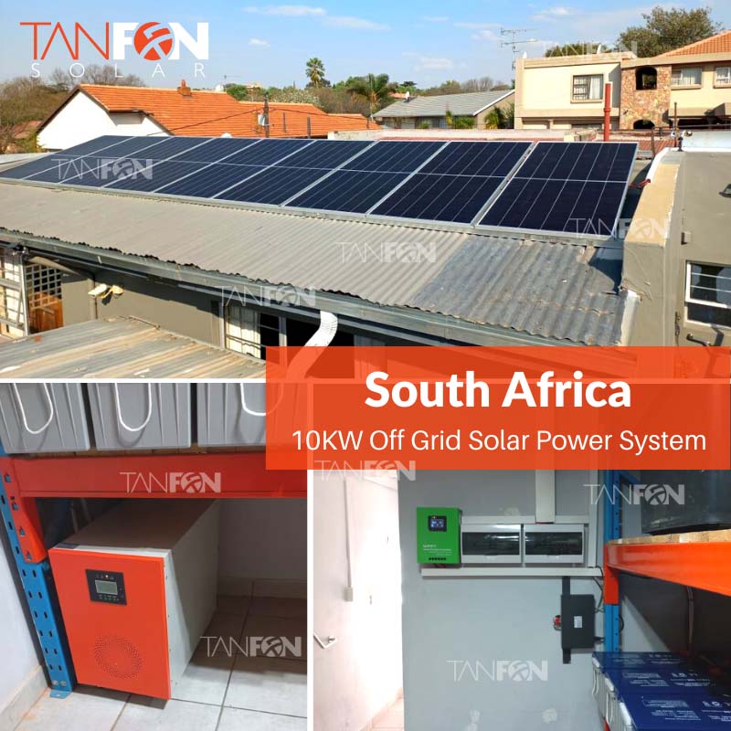 South Africa 10KW Off Grid Solar Power System