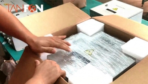 Solar combiner box packaging