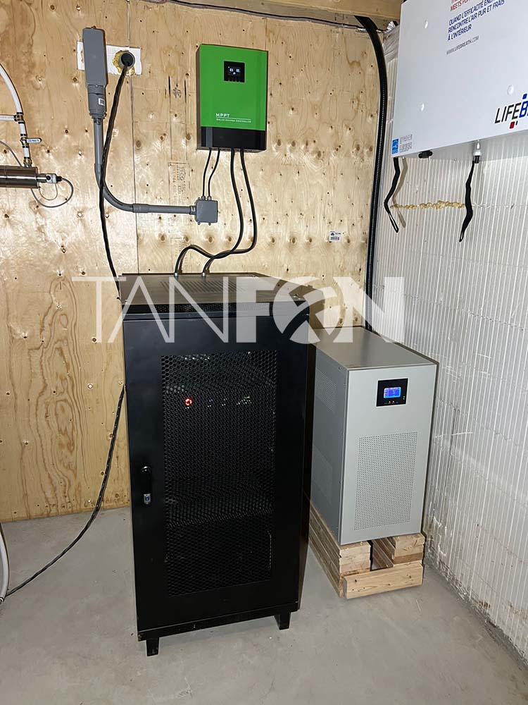 Canada 10kva Lithium Battery Solar System