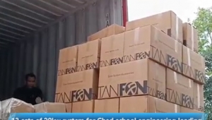 13 sets of 20kw system for Chad school engineering loading