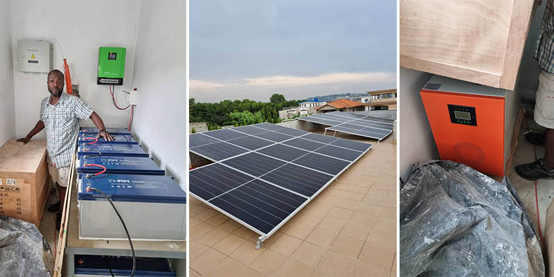 10KW off grid solar system Cote d'Ivoire