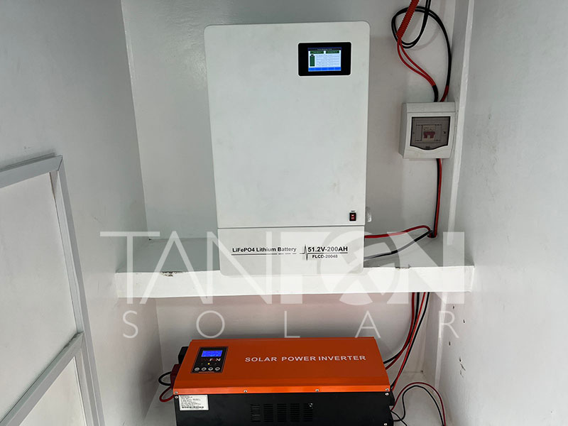 Philippines 5KW Lithium Battery Off Grid System