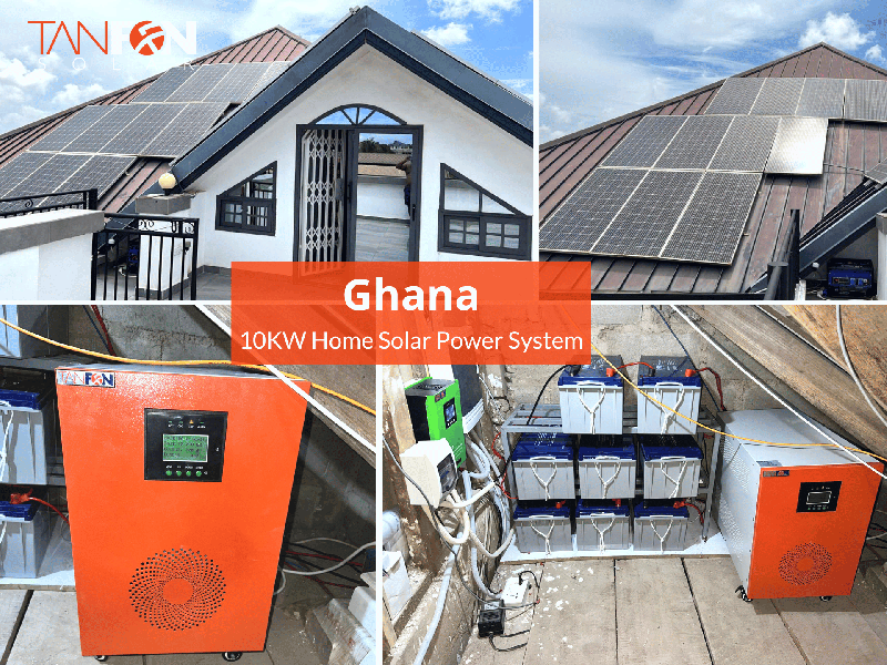 Ghana 10KW Home Solar Power System