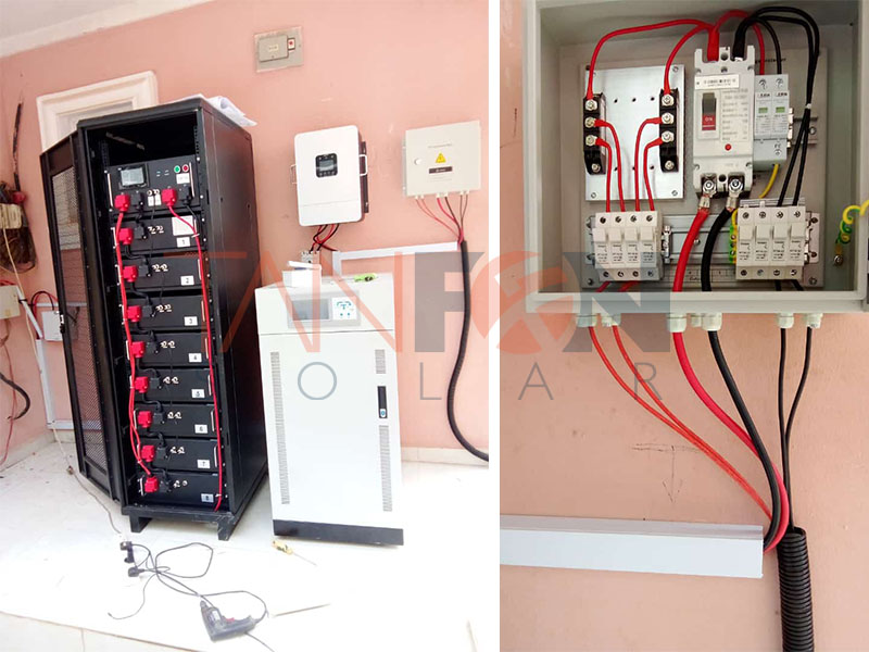 Nigeria 30kw easy to install off grid solar system