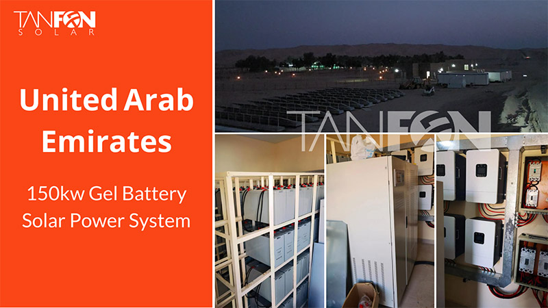 150KW solar energy storage UAE