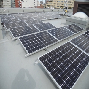 Solar power generation energy storage system for lifts