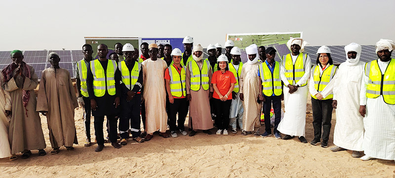 8MW solar energy storage in chad