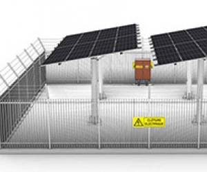 Solar Power System Empowering Production Line Machinery
