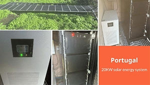 Portugal 20KW off grid solar power system