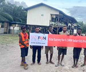 TANFON Solar inspects Papua New Guinea solar ESS project site