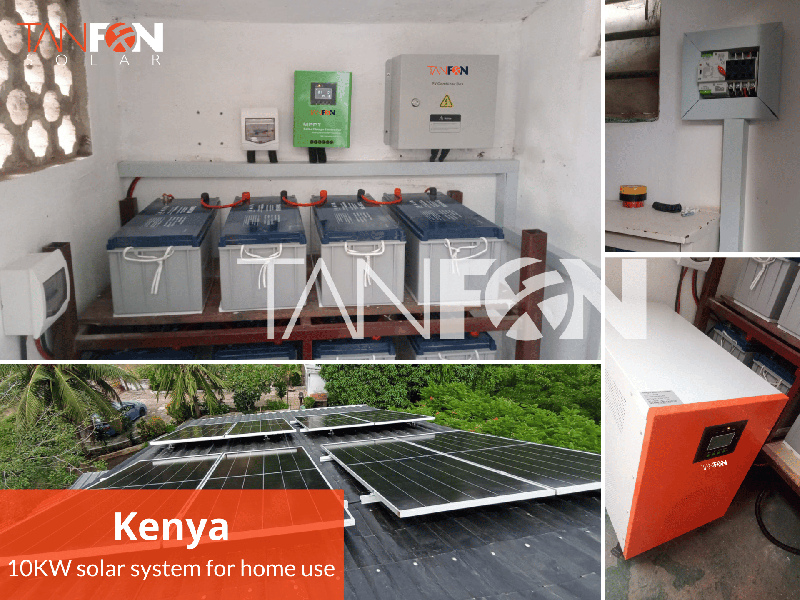 10KW Solar System for home in Kenya