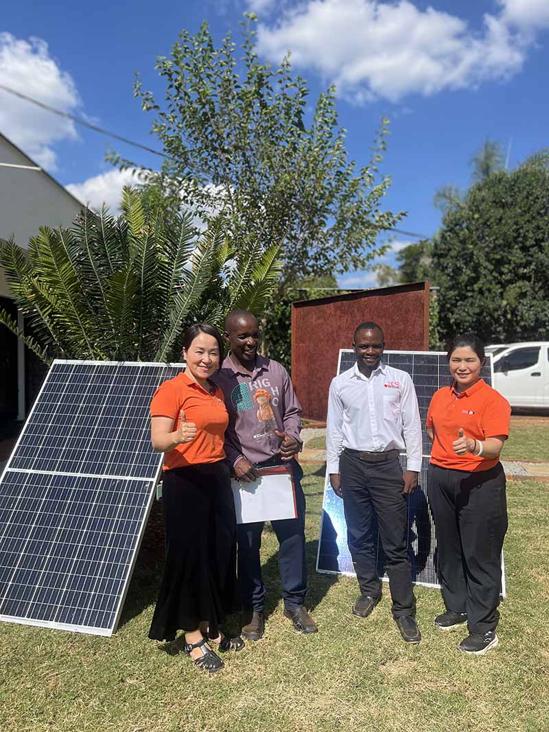 Zimbabwe solar panel testing