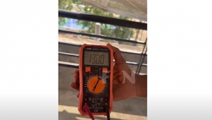 Testing the power of tanfon solar panels in South Sudan
