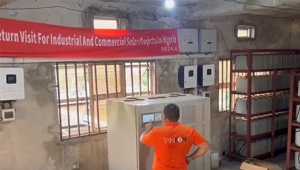 TANFON returns to visit 150KW solar energy system