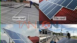 Points for attention in installing solar panels