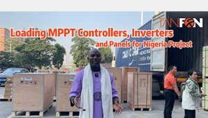 MPPT controllers lnverters and Panels for Nigeria Project