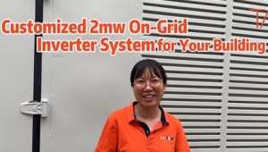 Customized 2mw on grid Inverter System for Your Building Project