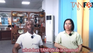 Nigerian customers visit TANFON SOLAR factory