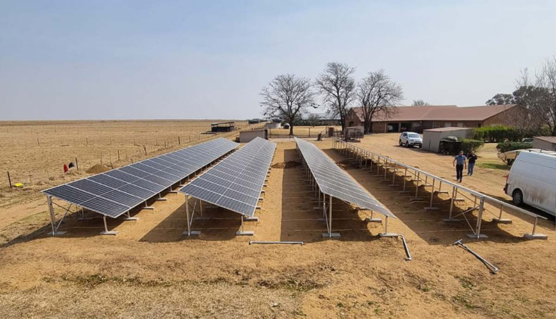Remote Farm Microgrid Solar Project