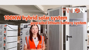 hybrid solar system upgraded lithium battery system