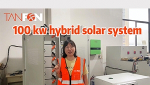 hybrid solar system lithium battery cabine