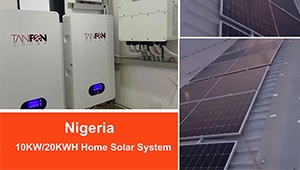 10kw hybrid solar system with 20kwh LiFePO4 battery storage