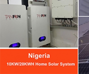 10kw hybrid solar system with 20kwh LiFePO4 battery storage