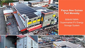 Hybrid Solar Energy Storage for Supermarket in Plazawan Gordons, Papua New Guine